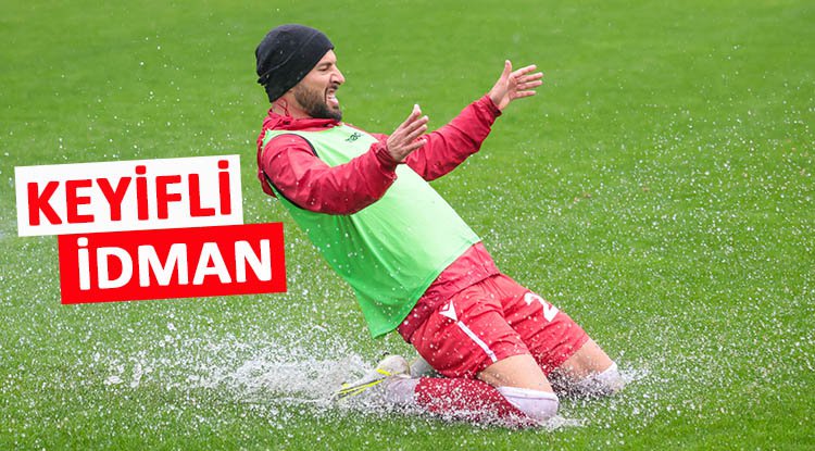 Antalya'da keyifli antrenman
