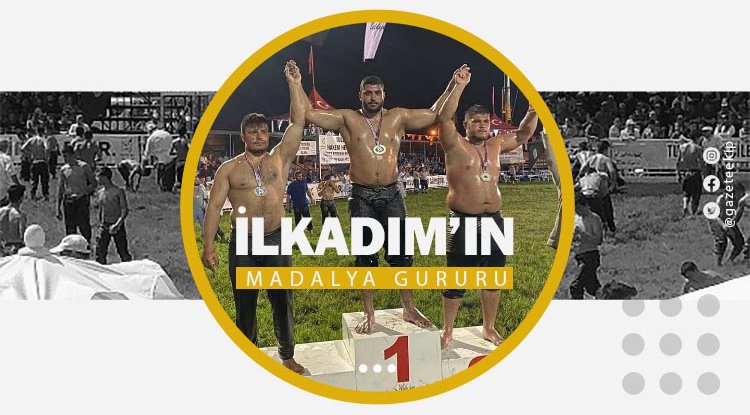 Antalya'dan İlkadım'a madalya geldi