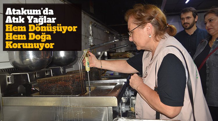 Atakum Belediyesi, atık yağları geri dönüşüme kazandırırken doğayı koruyor
