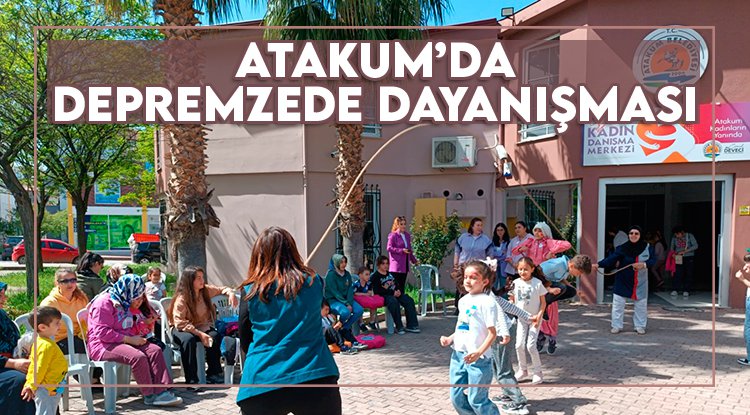 Atakum Belediyesi’nden depremzede dayanışması