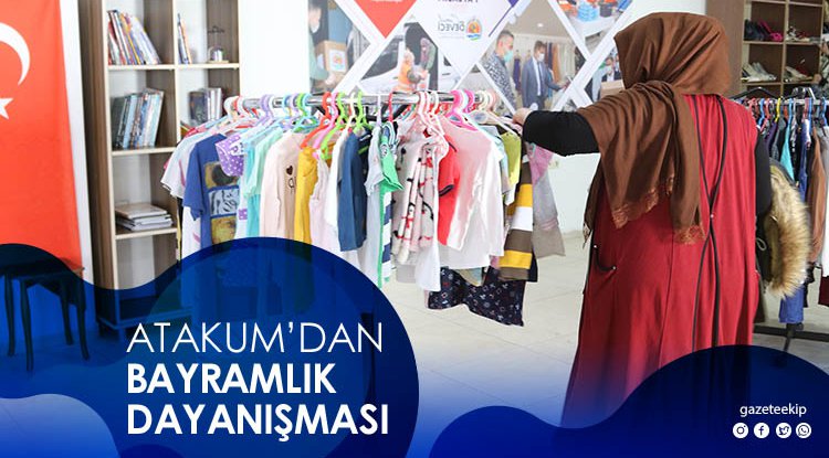 Atakum Belediyesi Paylaşım Merkezi’nden bayramlık dayanışması