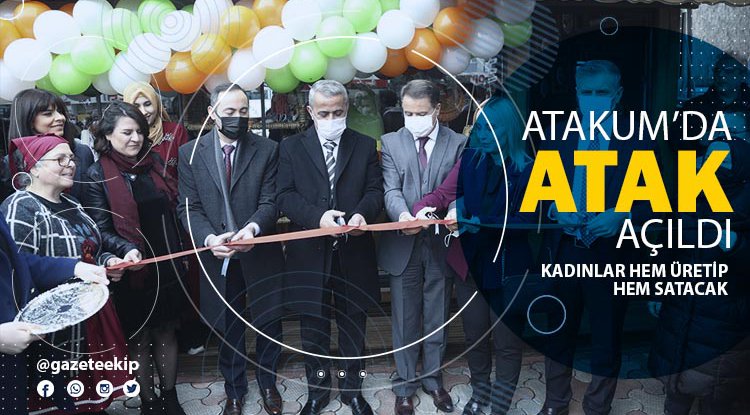Atakum'da ATAK’ın satış noktası açıldı