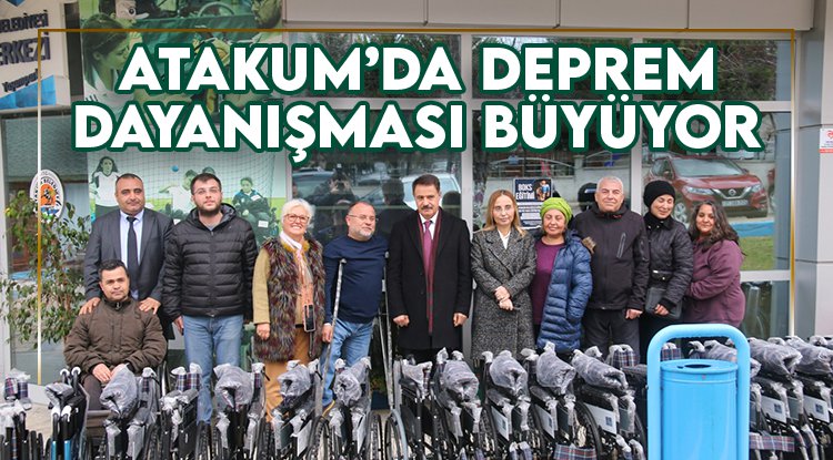 Atakum’da deprem dayanışması büyüyor