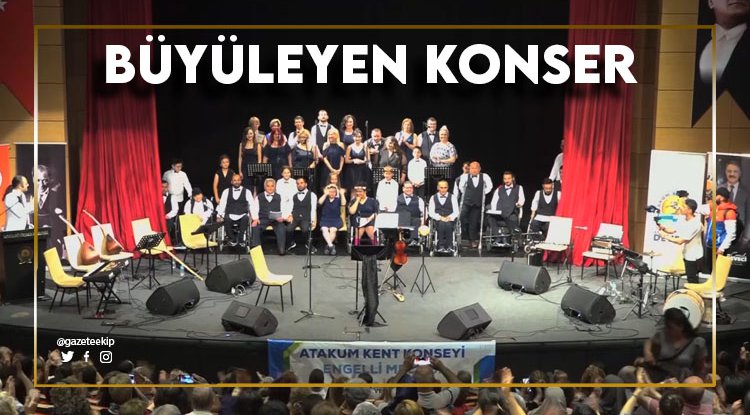 Atakum'da Gökkuşağı Korosu büyüledi
