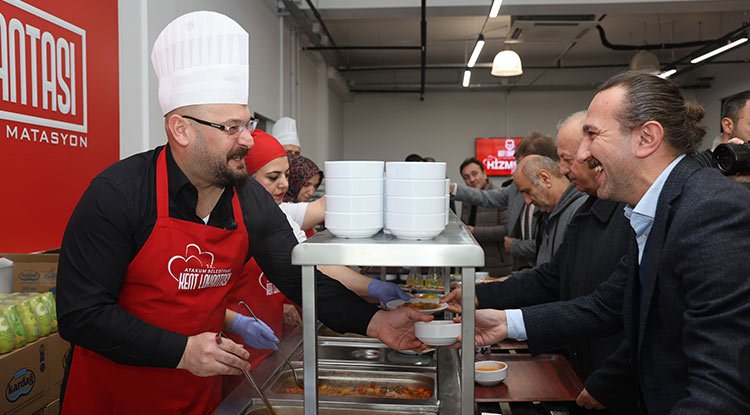 Atakum'da ilk Kent Lokantası açıldı