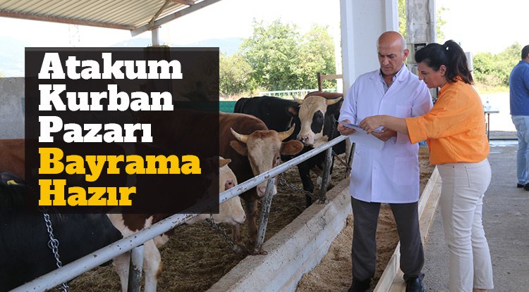 Atakum'da Kurban Satış ve Kesim Yeri bayrama hazır