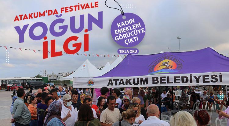 Atakum’da, Samsun Kadın Festivali’ne yoğun ilgi
