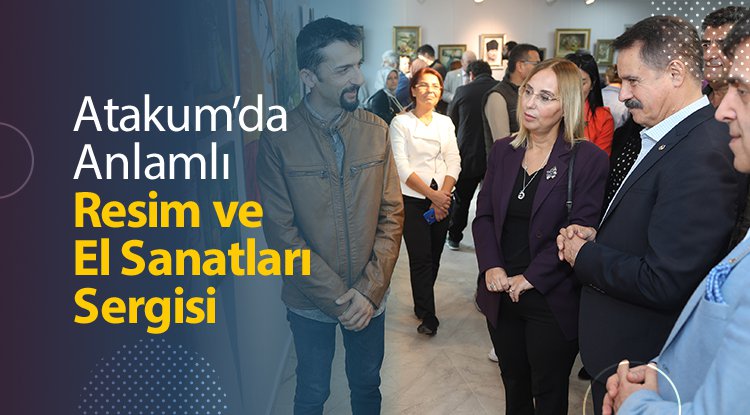 Atakum’da şehit ailelerine ve lösemili çocuklara destek sergisi