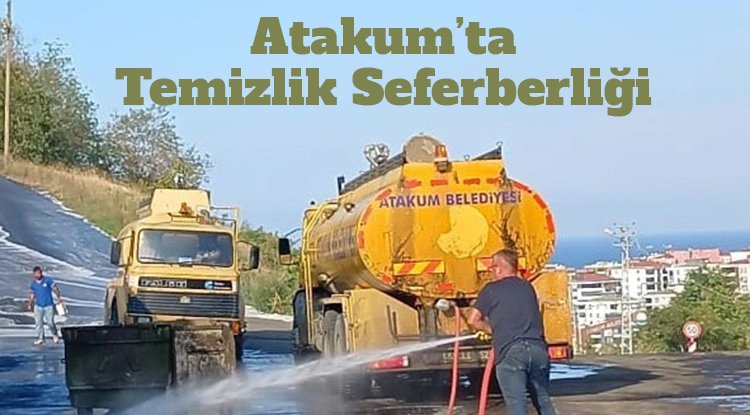 Atakum’da temizlik seferberliği
