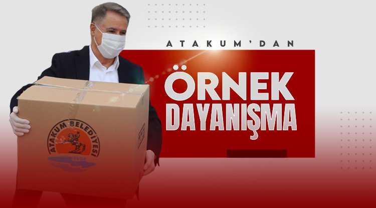 Atakum, dayanışmasıyla örnek oldu