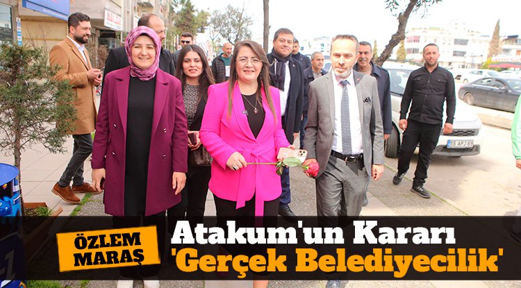 Atakum'un kararı 'Gerçek Belediyecilik'