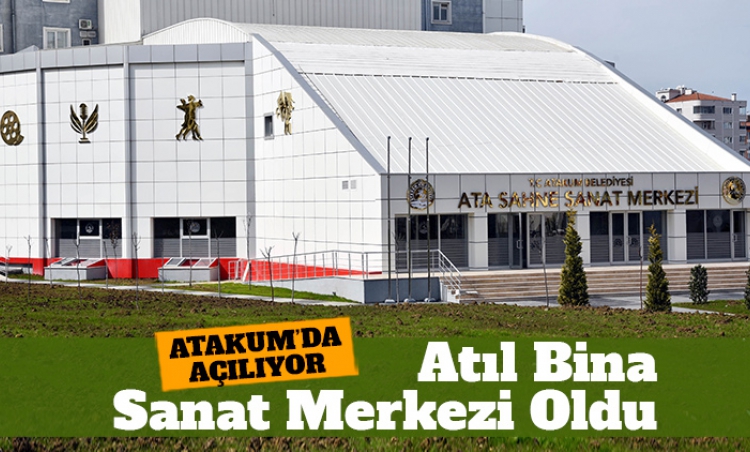 Atakum’un yeni gözdesi Ata Sahne, 27 Mart’ta kapılarını açıyor
