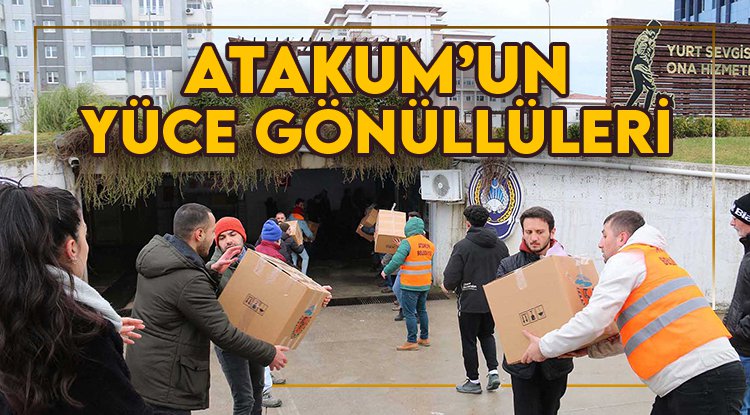 Atakum’un yüce gönüllüleri: Evde duramıyorlar!
