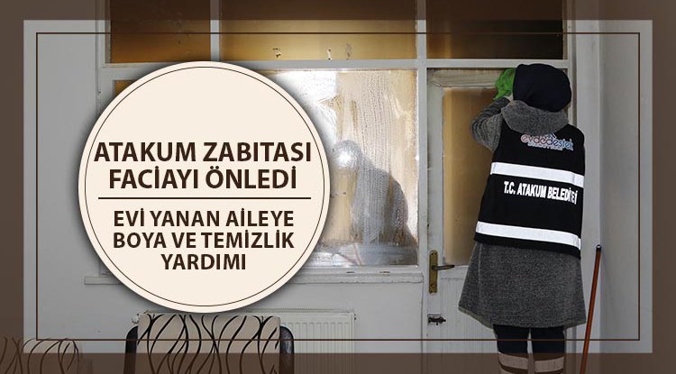Atakum Zabıtası’nın dikkati faciayı önledi