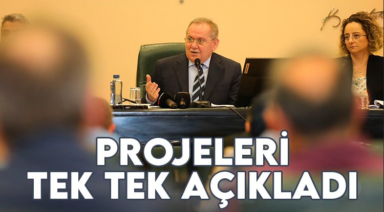 Başkan Demir, Samsun'daki projeleri tek tek açıkladı