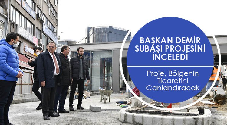Başkan Demir, Subaşı projesini inceledi