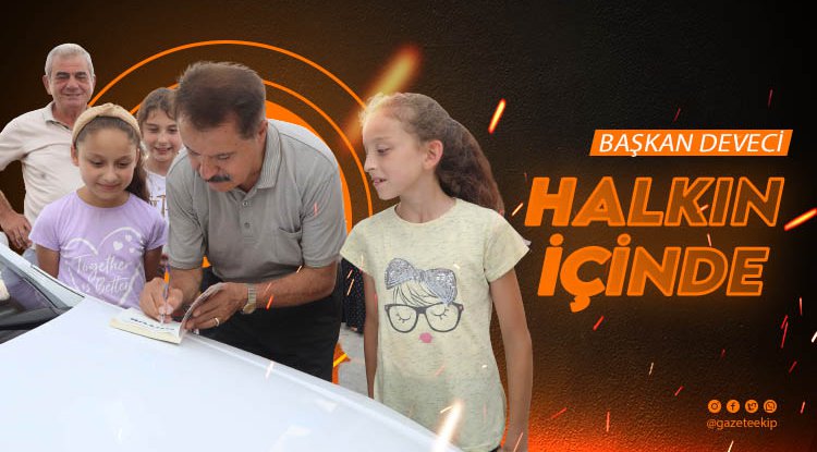 Başkan Deveci'den esnaf ziyareti