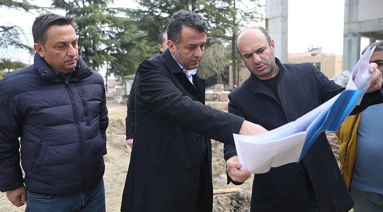 Başkan Doğan'dan proje incelemesi