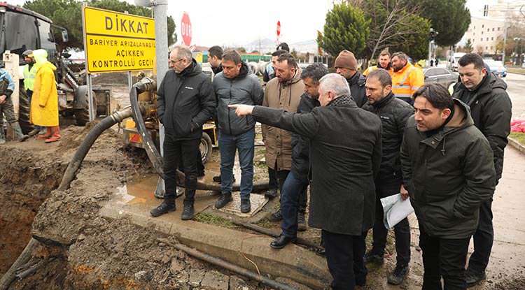 Başkan Doğan'dan yerinde inceleme