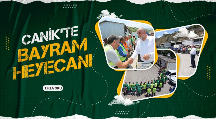 Başkan Sandıkçı, belediye personeliyle bayramlaştı