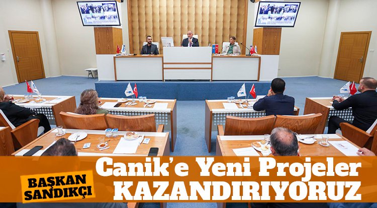 Başkan Sandıkçı: Canik'e yeni eserler kazandırıyoruz