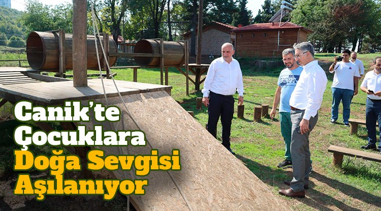 Başkan Sandıkçı: Çocuklarımıza doğa ve çevre sevgisi aşılıyoruz