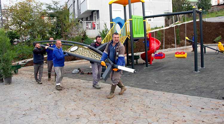 Başkan Sandıkçı'dan Çocuklara Yeni Parklar