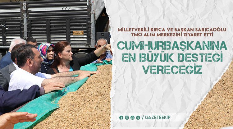 Başkan Sarıcaoğlu: Cumhurbaşkanına en güçlü desteği vereceğiz