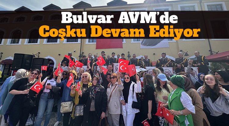 Bayram coşkusu Bulvar AVM'de devam ediyor