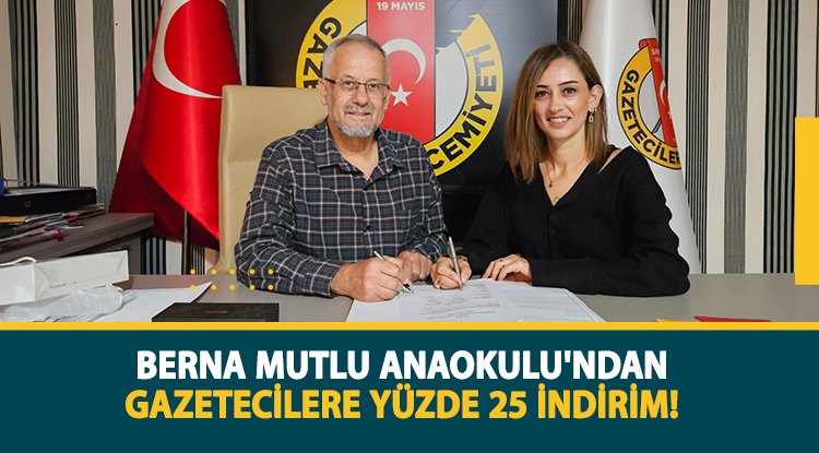 Berna Mutlu Anaokulu'ndan gazetecilere yüzde 25 indirim!