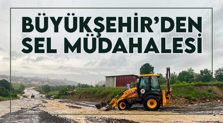 Büyükşehir’den anında müdahale