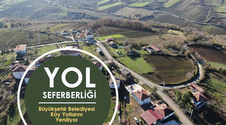 Büyükşehir'den yol seferberliği