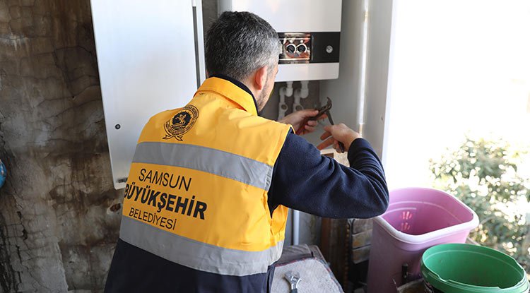 Büyükşehir doğal gaza kavuşturuyor