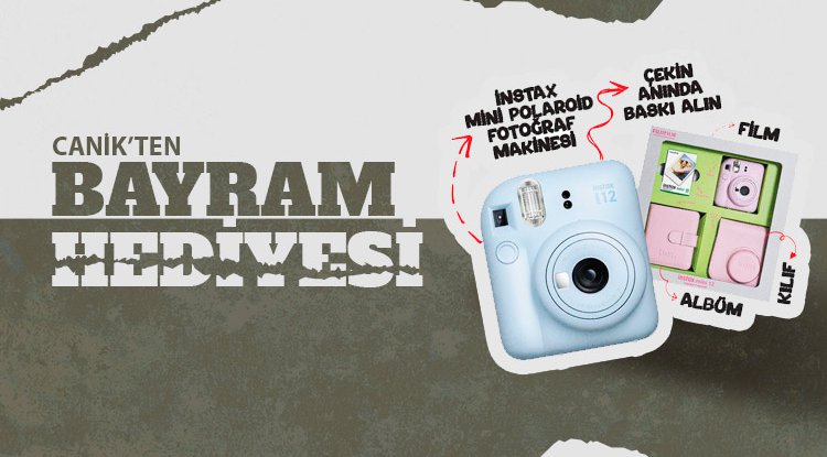 Canik Belediyesi fotoğraf makinesi hediye ediyor