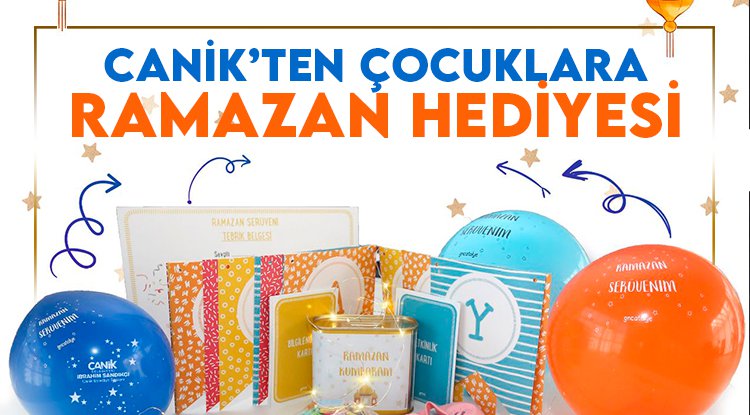 Canik Belediyesi'nden çocuklara Ramazan hediyesi