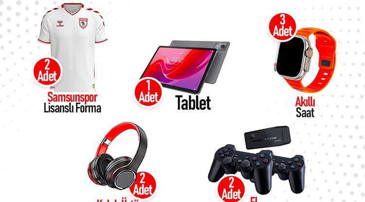 Canik Belediyesi'nden Hediye Yağmuru