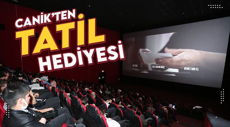 Canik Belediyesi’nden öğrencilere tatil hediyesi