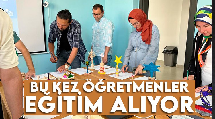 Canik Keşif Kampüsü’nde öğretmenlere eğitim