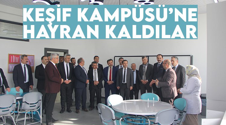 Canik Özdemir Bayraktar Keşif Kampüsü Hayran Bıraktı