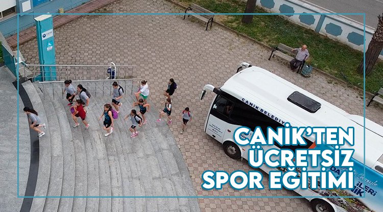 Canik’te Çocuklara Ücretsiz Spor Eğitimi