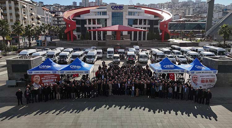 Canik'te Cumhurbaşkanı Coşkusu