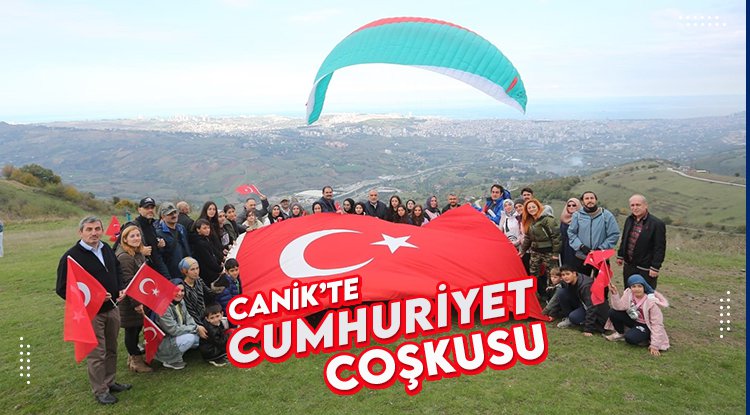Canik’te Cumhuriyet Bayramı coşkusu