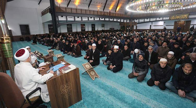 Canik'te Dualar Göğe Yükseldi