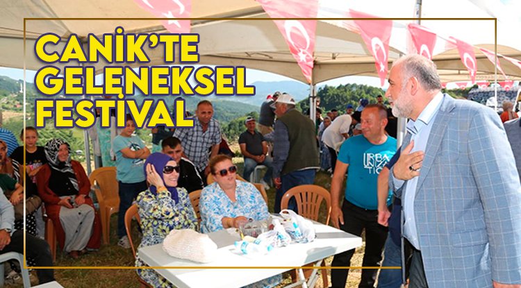 Canik'te geleneksel festival