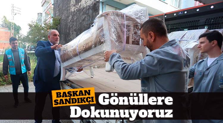 Canik’te gönüllere dokunuluyor