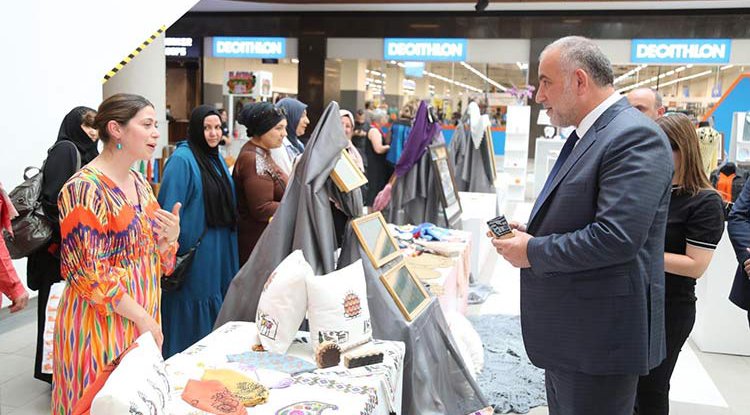 Canik'te Kadınlar Meslek Öğreniyor