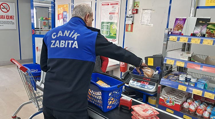 Canik'te Marketlere Ramazan Denetimi