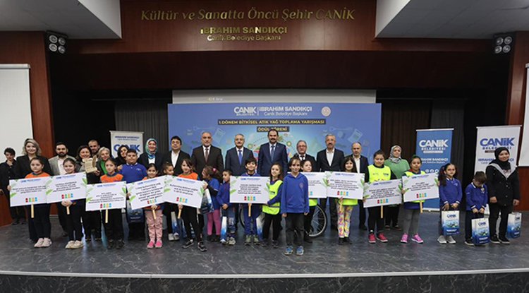 Canik’te öğrenciler doğa için el ele
