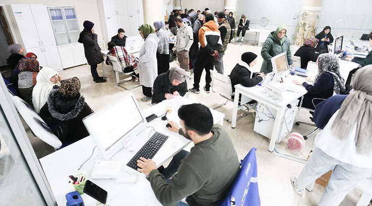 Canik'te Sınav Ücretleri belediyeden