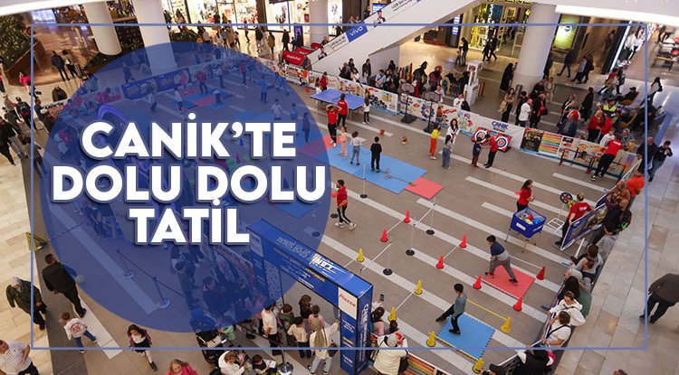 Canik’te tatil dolu dolu geçiyor